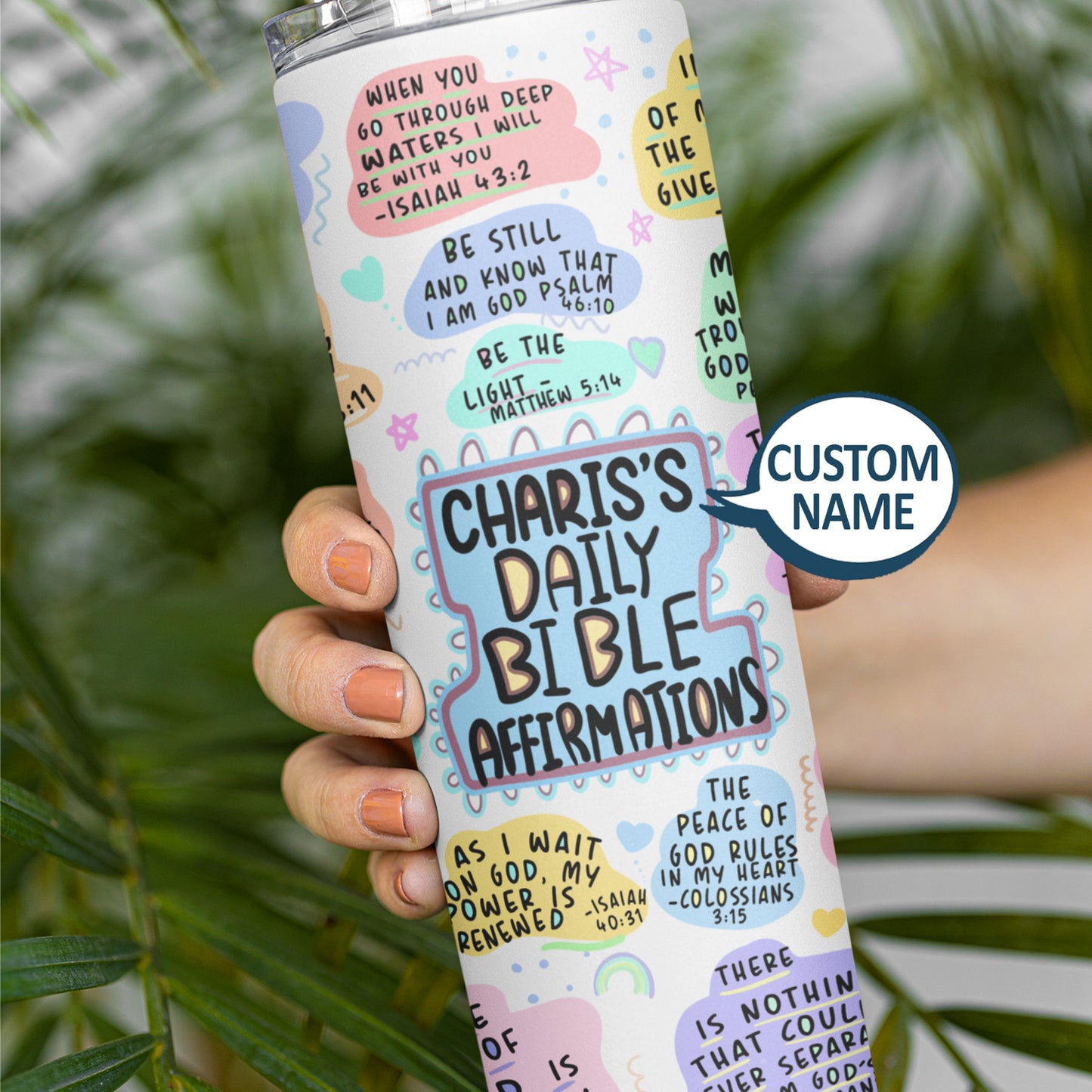 Bible Verse Tumblers, Christian Tumbler, Christian Coffee Mugs, Bible Verse Gifts