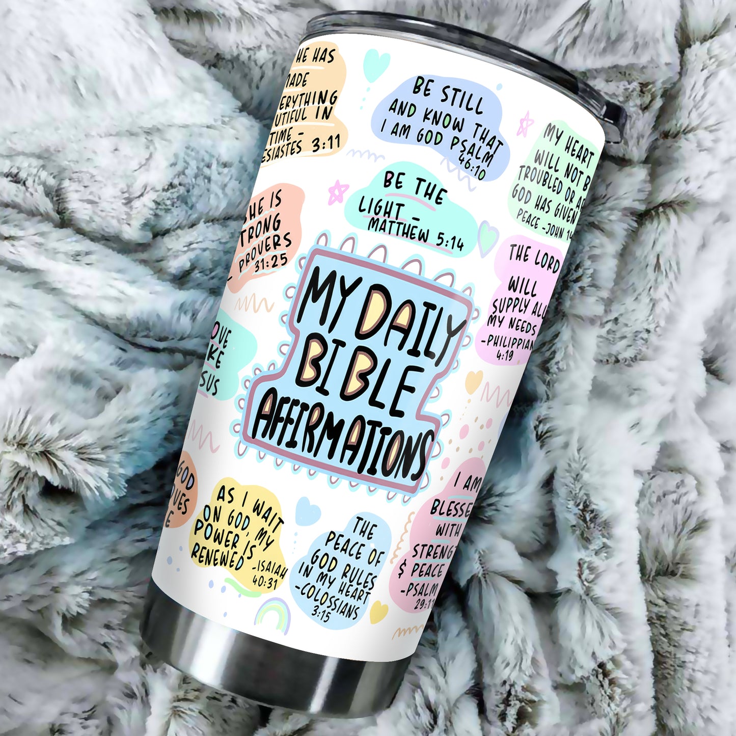 Bible Verse Tumblers, Christian Tumbler, Christian Coffee Mugs, Bible Verse Gifts