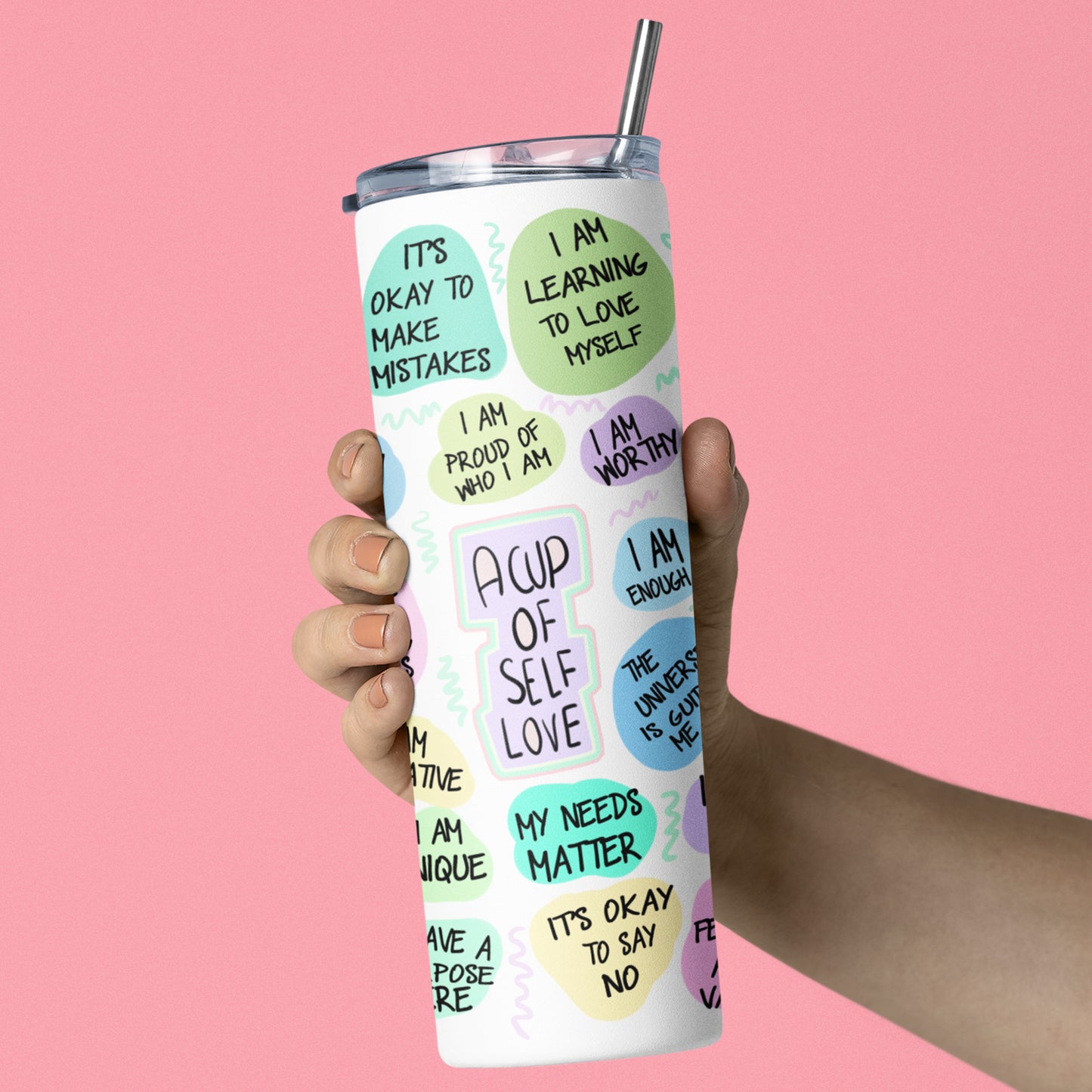 My Self Love Tumbler, Self Care Gift, Gifts For Someone With Anxiety
