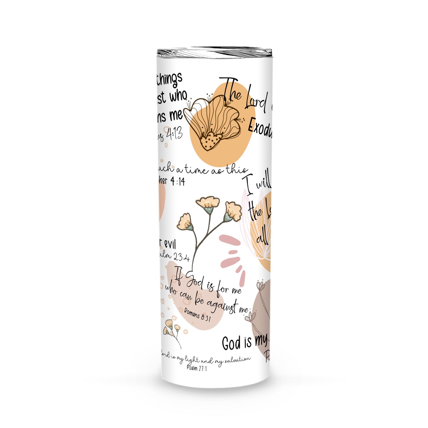 Tumbler With Bible Verse, bible verse gifts, Christian Gifts For Women, Christian Cup