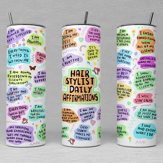 Hair Stylist Tumbler, Gift For Hair Stylist, Mental Health Gift, Mental Health Matters