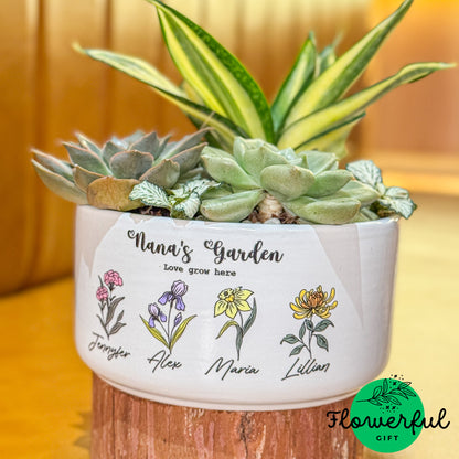 FLW21 Personalized Ceramic Pot