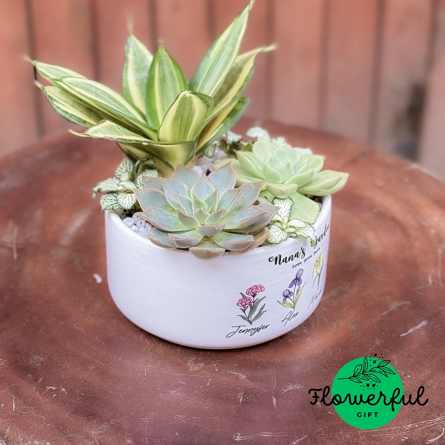 FLW21 Personalized Ceramic Pot